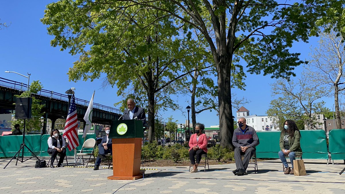 mvelaznyc's tweet photo. Couldn’t have asked for a better day to celebrate the opening of #VirginiaPark Thanks to the @nycparks Parks Without Borders Program for making this possible. https://t.co/O8aM0NOS5F