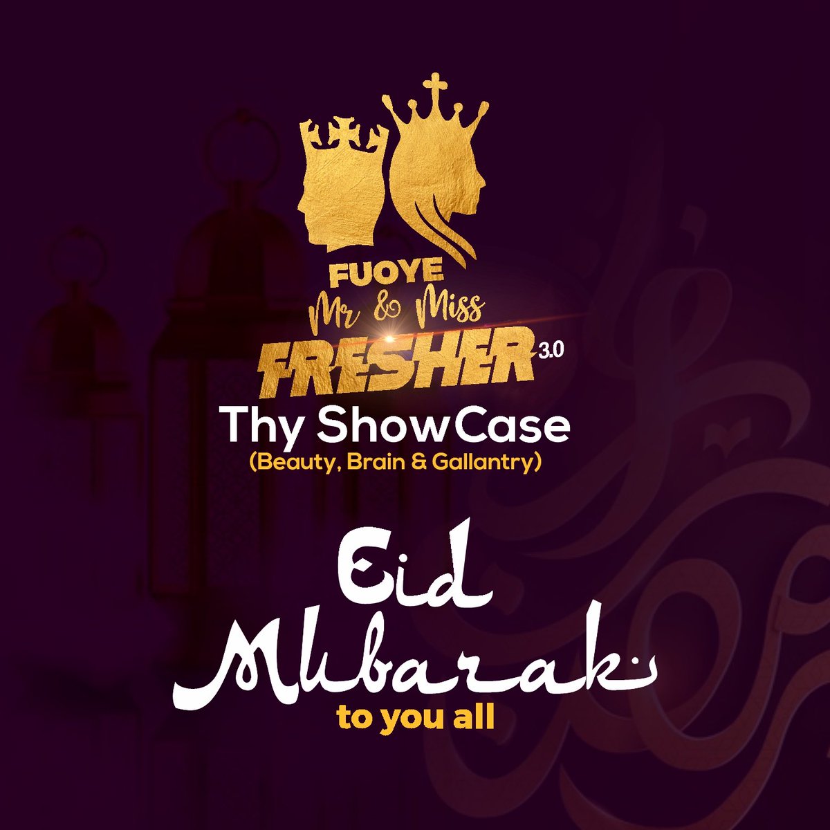 From the COMMUNITY OF FUOYE ME AND MISS FRESHER #THYSHOWCASE #FUOYETHYSHOWCASE WE WISH YOU ALL EID MUBARAK 

@fuoye_su @fuoyecast 

#Arewatwitter #ShibaCoin #memecoin #PalestineUnderAttack #EidAlFitr