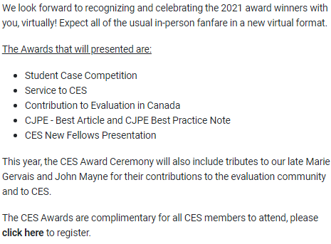 CES_SCE's tweet photo. Today - CES Awards
The CES Awards are complimentary for all CES members to attend, please register : https://t.co/QPRKKd9Fso https://t.co/XTSJjA6XQl