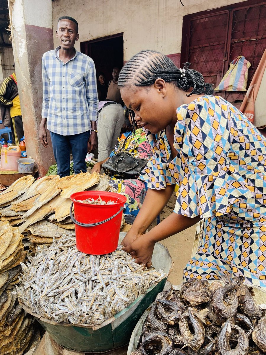 VisitCongo_'s tweet photo. 📍Lubumbashi, Province du Haut-Katanga 

Les différents aliments dont cette maman vend dans ce petit marché de Lubumbashi sont les suivants: Ndakala (les fretins), kambanioka, Mbisi ya kokawuka (poissons séchés), Makayabu (poissons salés), l'huile de palme
#VisitCongo #Lubumbashi https://t.co/MslZmEEHxq