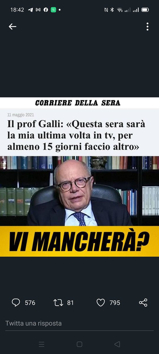 TREVISIOL's tweet photo. Il posto per gli Attori, per i Cantanti, per le Soubrette, è la televisione, mentre per i Medici, sono le corsie negli Ospedali. This Is It.
@TREVISIOL @MTREVISIOL @LanzarinManuela @zaiapresidente https://t.co/gYDT6wCVgc