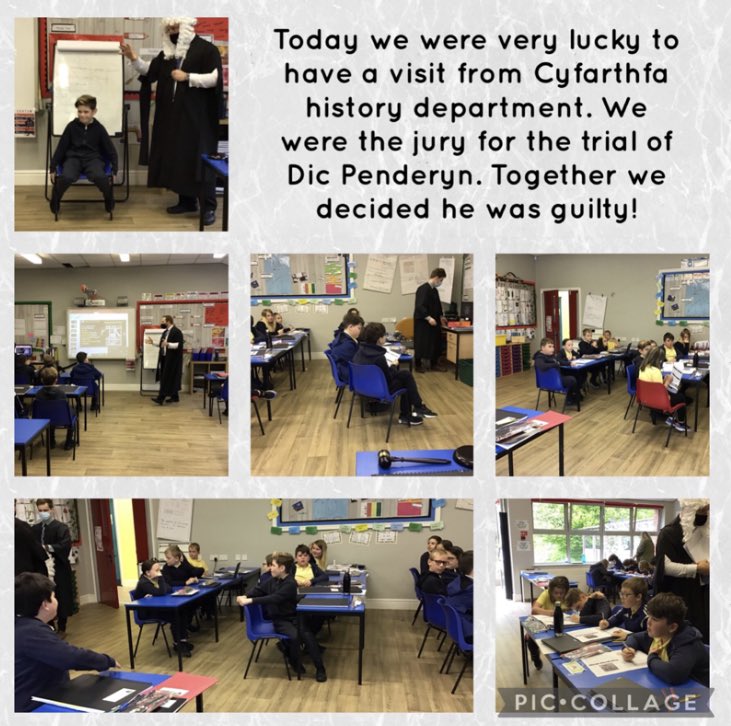 Twynyrodyn1's tweet photo. Year 5 and 6 really enjoyed their history lesson today - thank you so much @CyfarthfaHigh https://t.co/1hPE8wRFwA