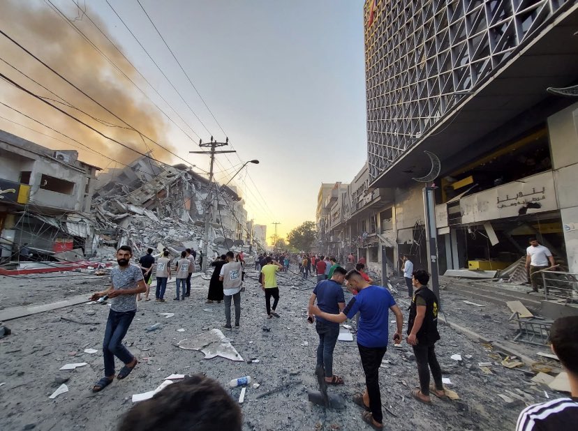 #Gaza Rimal, il quartiere più famoso di Gaza city.