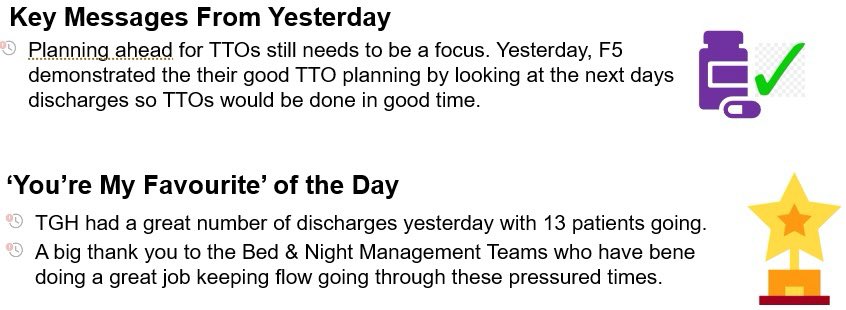 It's nice to see the Bed Team recognised and Trafford colleagues. Thank you. 😀