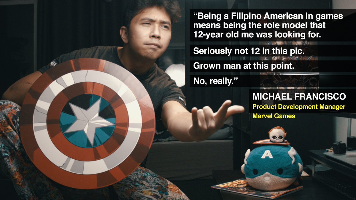 We are grateful to have Michael's voice on the Marvel Games team! #APAHM