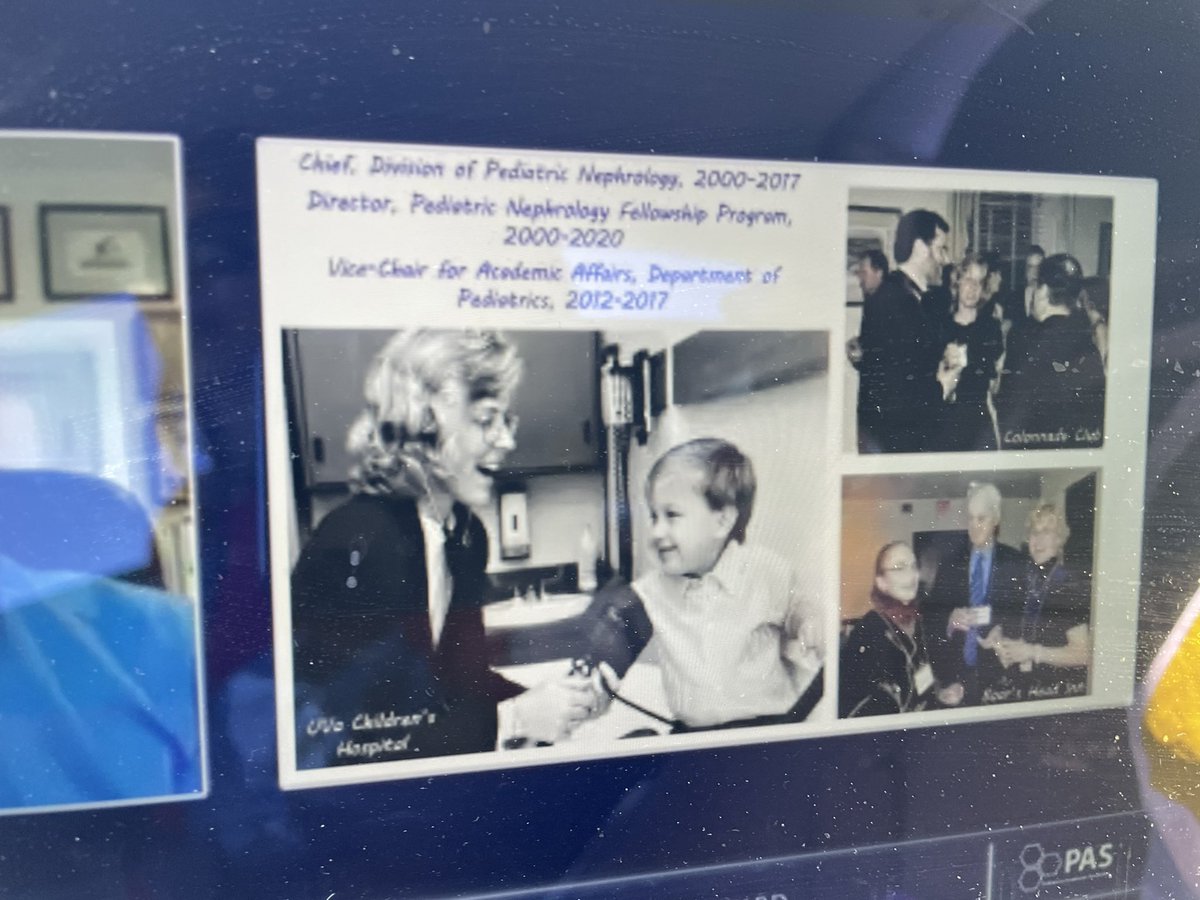 PattySeoMayerMD's tweet photo. @NorwoodVfn6t: Builder of Programs, Mother of Advocates, Champion of Collaborations, Master of Education, Leader of Cheers, Model of Roles & Bringer of Tears & Inspiration with her amazing speech. Congrats on the well-deserved 2020 Barnett Award! #jelfing @ASPNeph @AmerAcadPeds https://t.co/4OHL7NnVGM