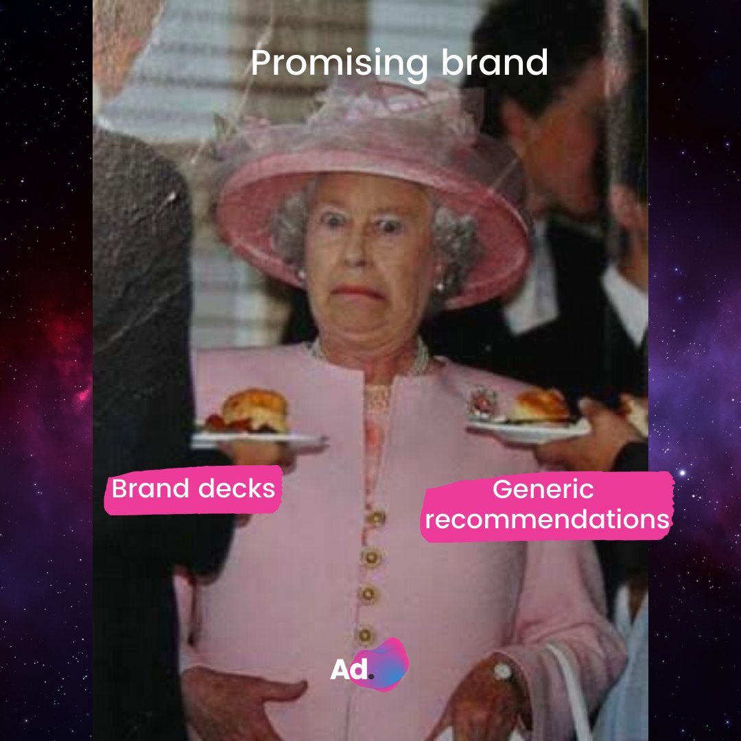 Anyone else cringe just a little bit when they hear the words 'brand deck'? 🥴 #agencyproblems #digitalmarketingagency