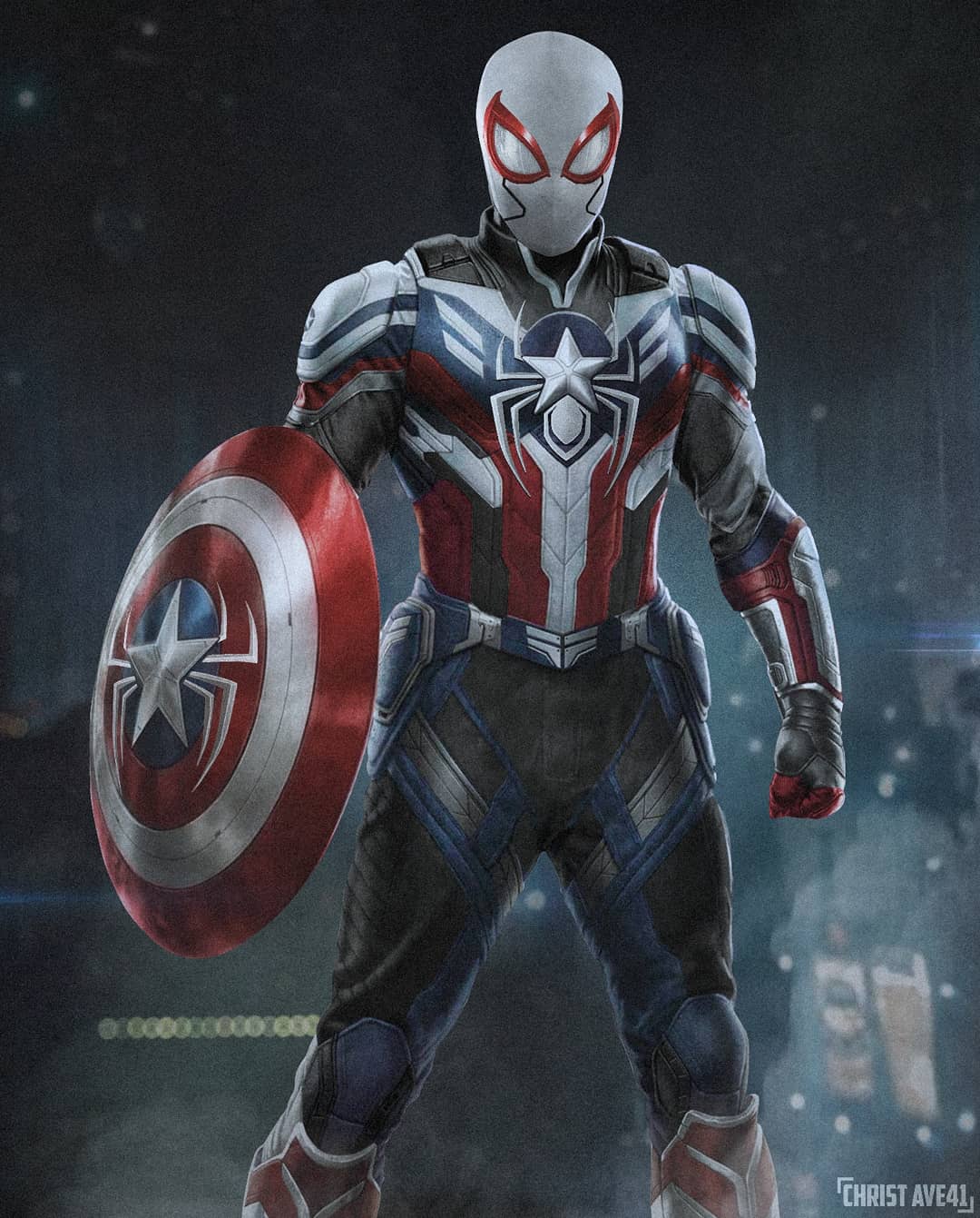 ⑧　MARVEL  SPIDER MAN AND CAPTAIN AMERICA Spider-X & Captain America vs Yellow Spiderman & Dr Strange