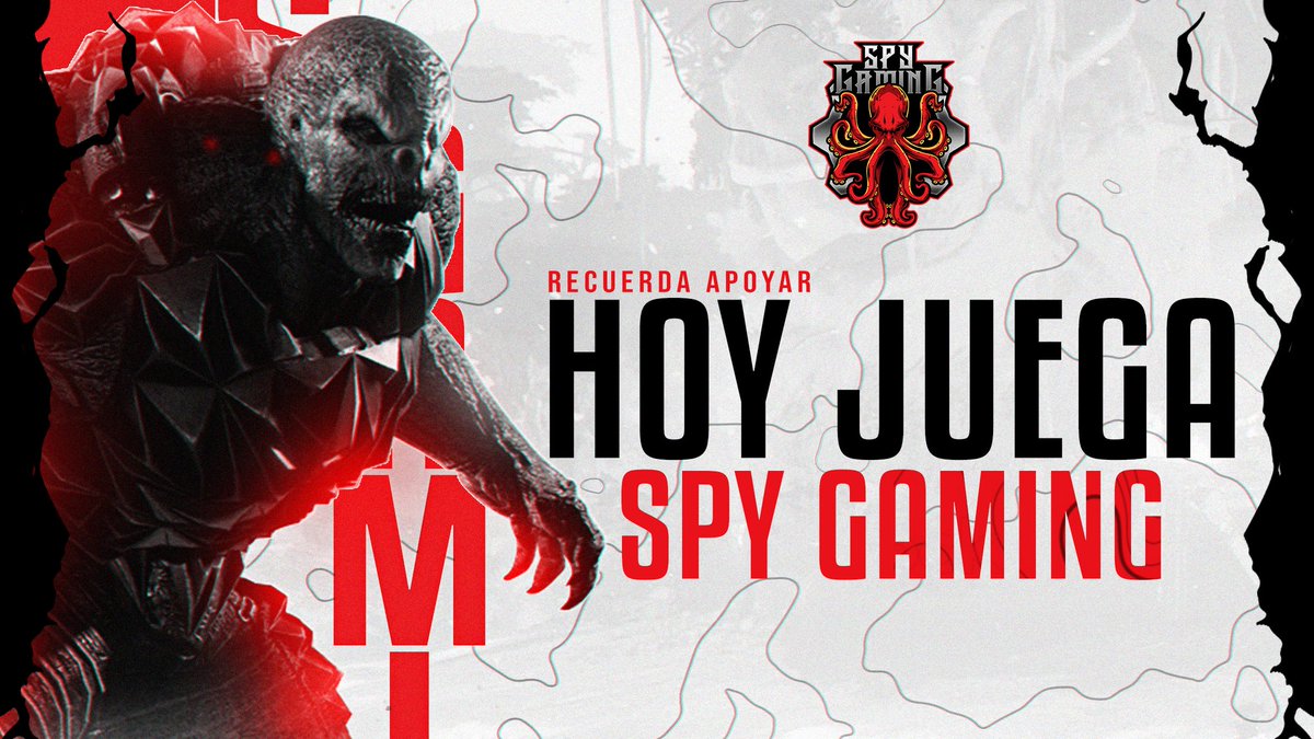 SPYGAMINGG's tweet photo. Recuerda apoyar al escuadrón SPY hoy en punto de las 9:00pm en contra de ( Sentinel's Gaming R2) por la liga de RDMK.
TE ESPERAMOS‼️ #GoSPY https://t.co/bswq0rpD8q