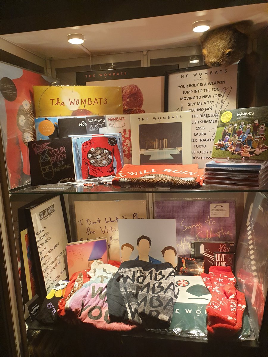 BPWRYL's tweet photo. i've got a few things lying around + bonus side project love thrown in. @thewombats #wombatscomp https://t.co/N3ayYzwqZO