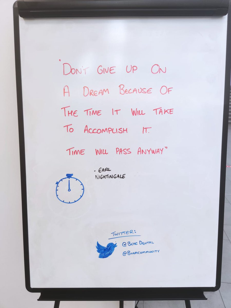 BchcDental's tweet photo. Dream Big! #NeverGiveUpOnYourDream #TeamDental #WellbeingBoard @bhamcommunity @Sun_Kandhari @FarhatLeena @Sab_Bhan @Bex_H80 @TeamODBCHC1 @LaverneAppleto5 @KSRLWafer @JessicaSherida1 @lappinhelen3 @reena_patel89 @AbsCasaus @tanday83 @TnaG https://t.co/XVZhYbaZad