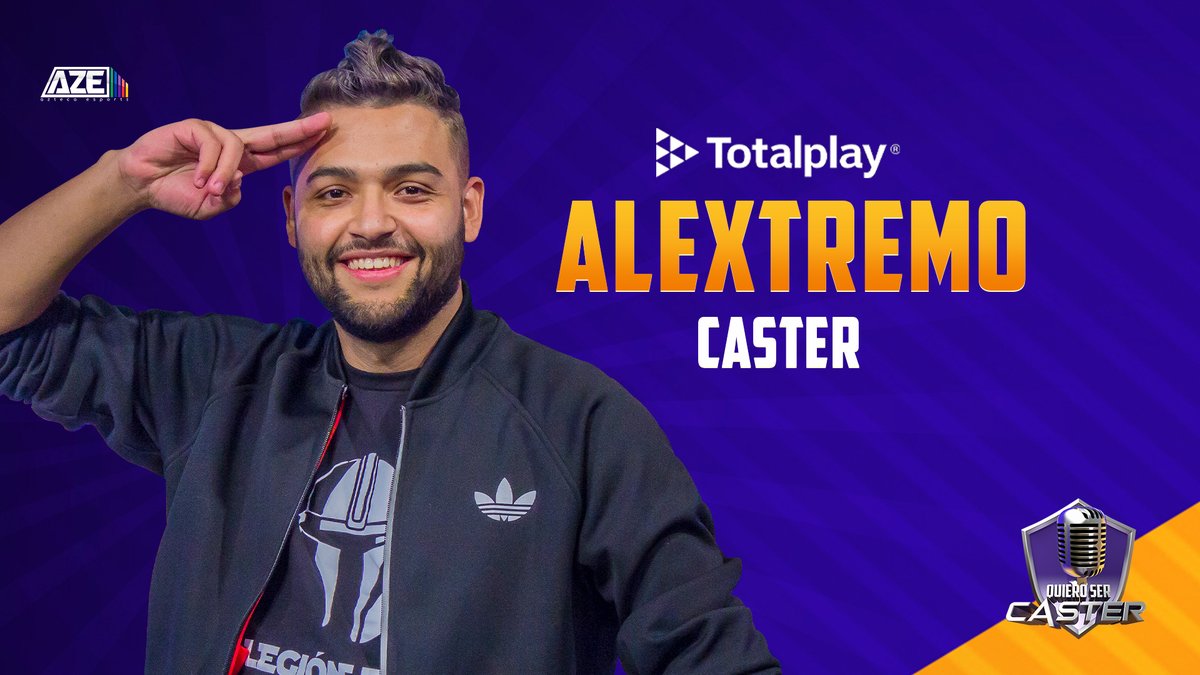 ¡Ya esta preparado para #QuieroSerCaster!😱

🤩 @AlextremoTV esta más que preparado para el reality show más esperado.

👊¡¡Acompaña a tu caster favorito!!

#Aztecaesports 🕹🎮👾