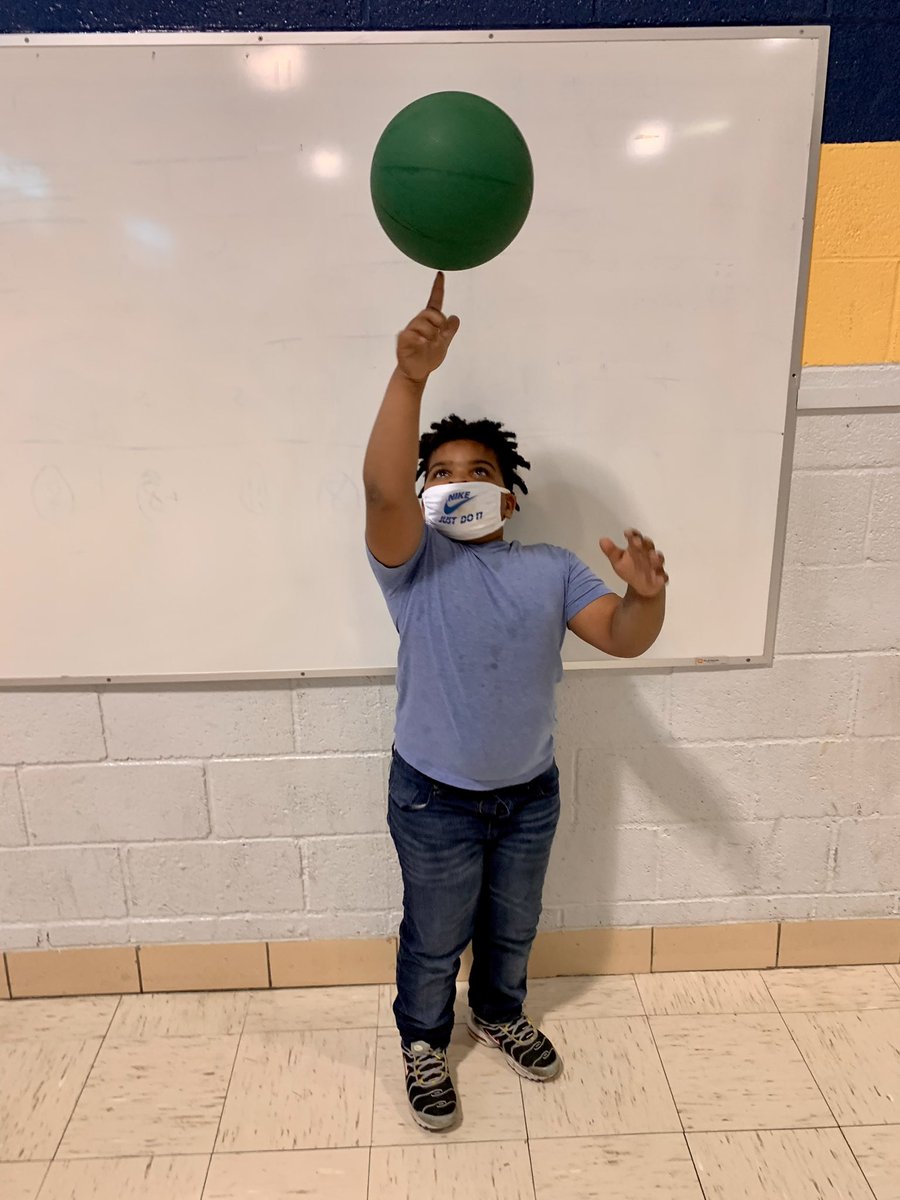 mperry186pe's tweet photo. A @schooldist186  student, at Black Hawk Elem, has been practicing, practicing, practicing...and today he learned to spin a basketball on his finger!  Even more impressive, he is in FIRST GRADE!  Amazing! 🏀 🤯
@SPS186PE 
#HardWork
#Relentless
#ElemPE https://t.co/EKWssSZowM