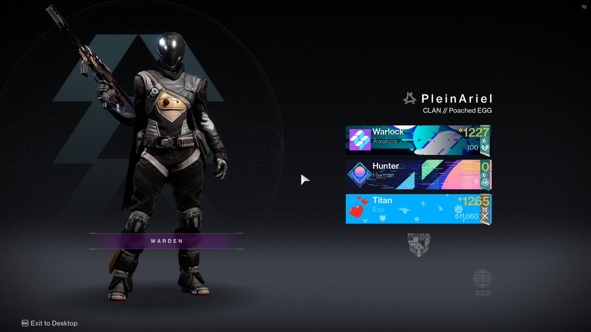 ThePleinAriel's tweet photo. @obkatiekat Took way too long to figure out my current look for my hunter, but I love it so far https://t.co/5KE1JrONdY