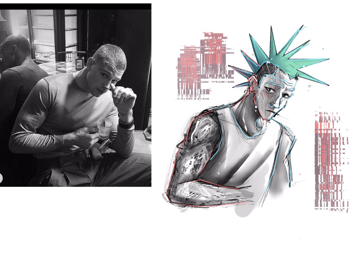 D0rk_a_saurus's tweet photo. Quick Oc sketch and reference #endofnever #sketch #artistsontwitter https://t.co/C5CP2JMl2h