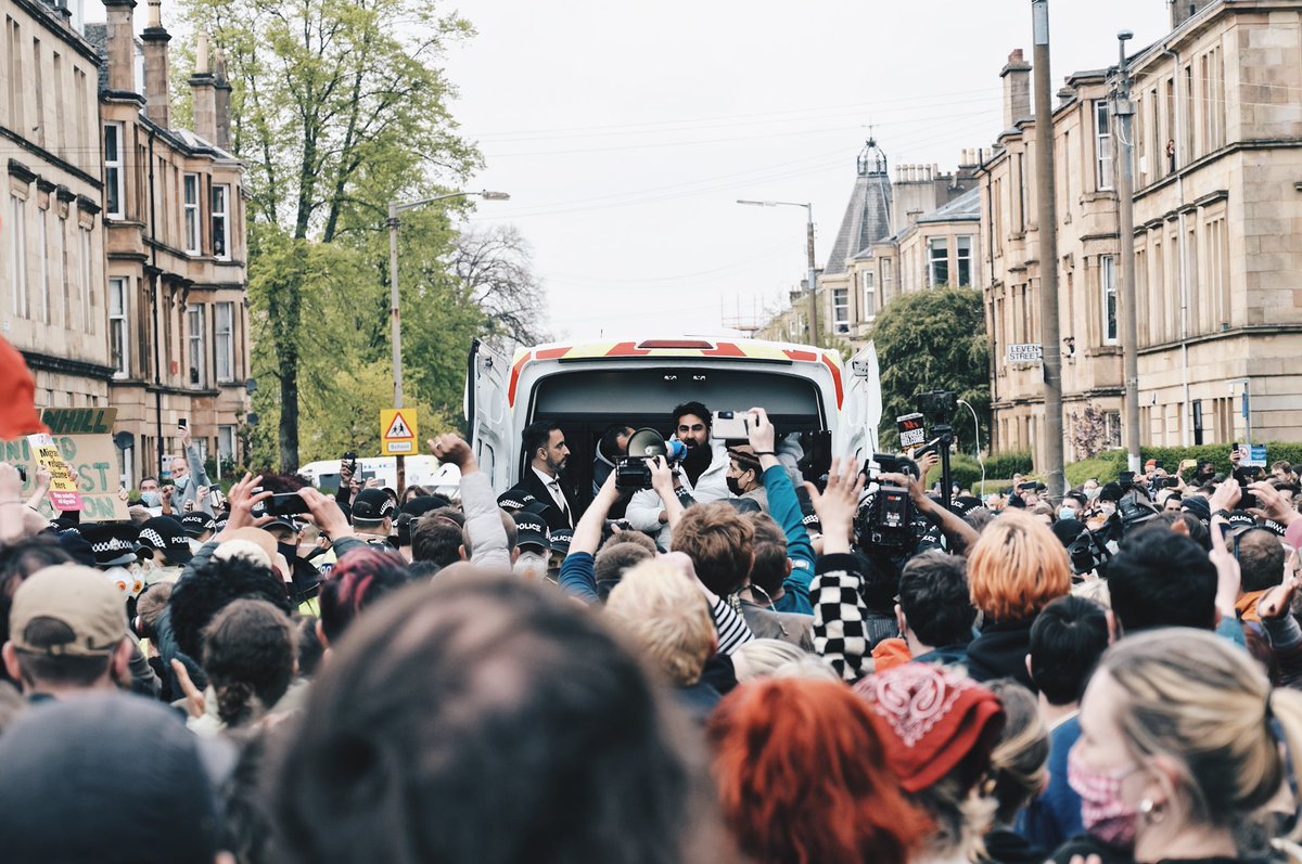 therealsifoto's tweet image. Solidarity in Glasgow

#solidarity #glasgow #Scotland
