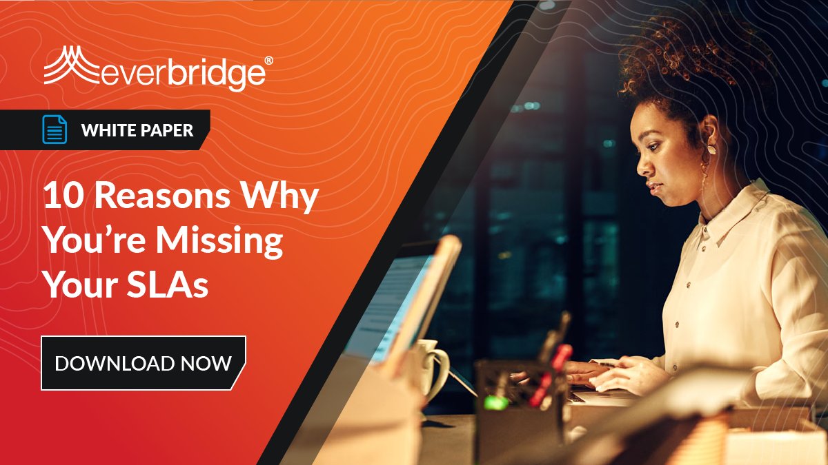 Everbridge's tweet photo. When your organization doesn't meet the terms of your SLAs due to digital issues and downtime, the results can be costly and have a negative impact on your brand reputation. Download and learn how you can save $9000 per minute on average. https://t.co/6bLkwBvyBn https://t.co/XKkYSIfOHR