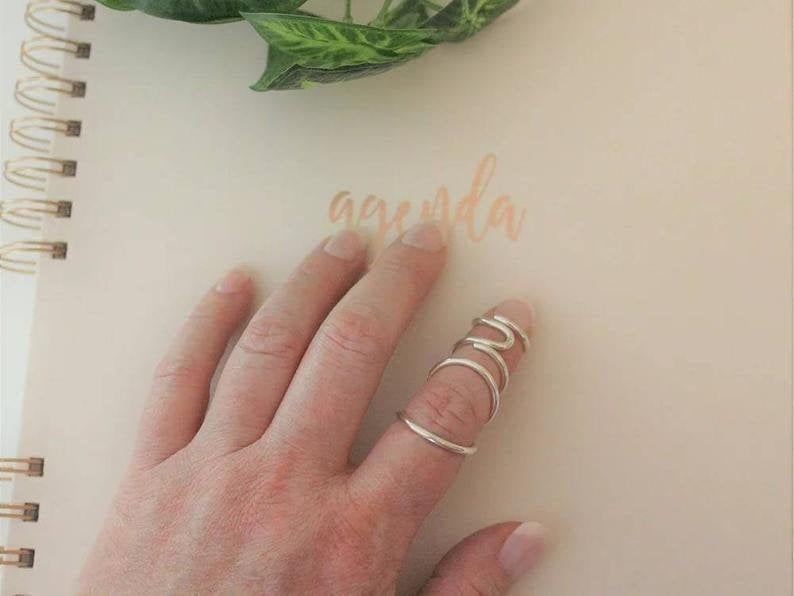 Excited to share the latest addition to my #etsy shop: Arthritis Ring , Splint Knuckle Ring, Thumb Ring, Sterling Silver Ring for Women, Simple Midi Ring, Statement Ring, rings etsy.me/3ogdtEt #lovefriendship #yes #no #silver #women #bohohippie #arthritisring #