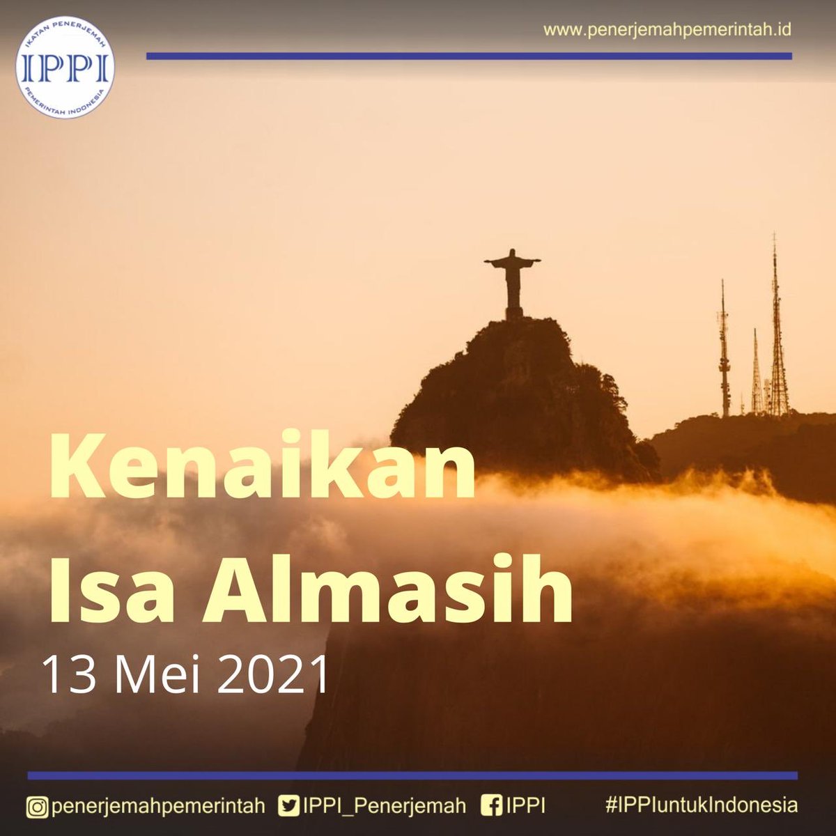 Selamat Hari Kenaikan Isa Almasih bagi #KawanPenerjemah yang memperingatinya.