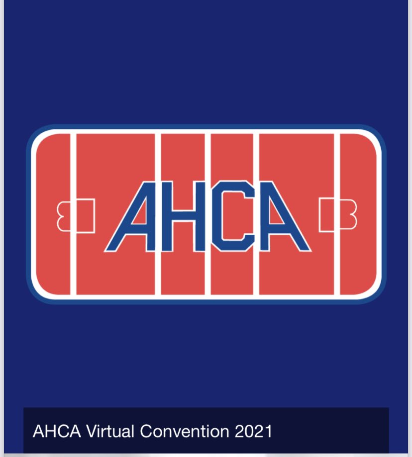 Unbelievable job by <a href="/Wieds2/">Stephen Wiedler</a> putting together the <a href="/AHCAHockey/">AHCA</a> virtual convention this week. Ran the whole thing from our office at <a href="/UVMmhockey/">UVM Men's Hockey</a>.  A lot of moving pieces to organize but it went off without a hitch