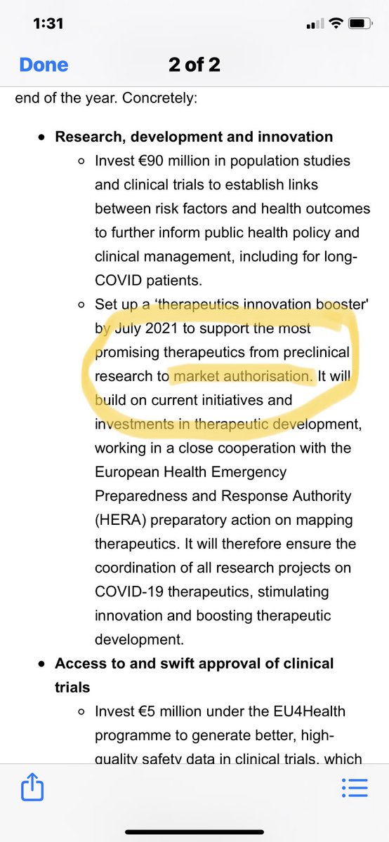 DanBrickner2's tweet image. ⁦@EisThreat⁩ #OMER #narsoplimab #MASP2 #Lectinpathway #Covid19 Already in #Ispy and is EU next? IMO yes and soon.
