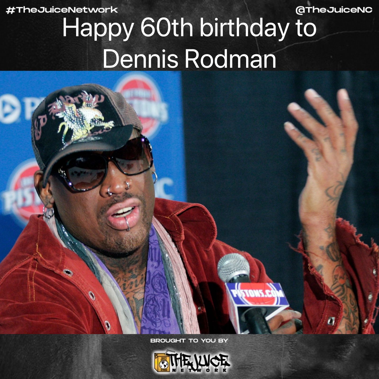 Happy 60th birthday to Dennis Rodman!    