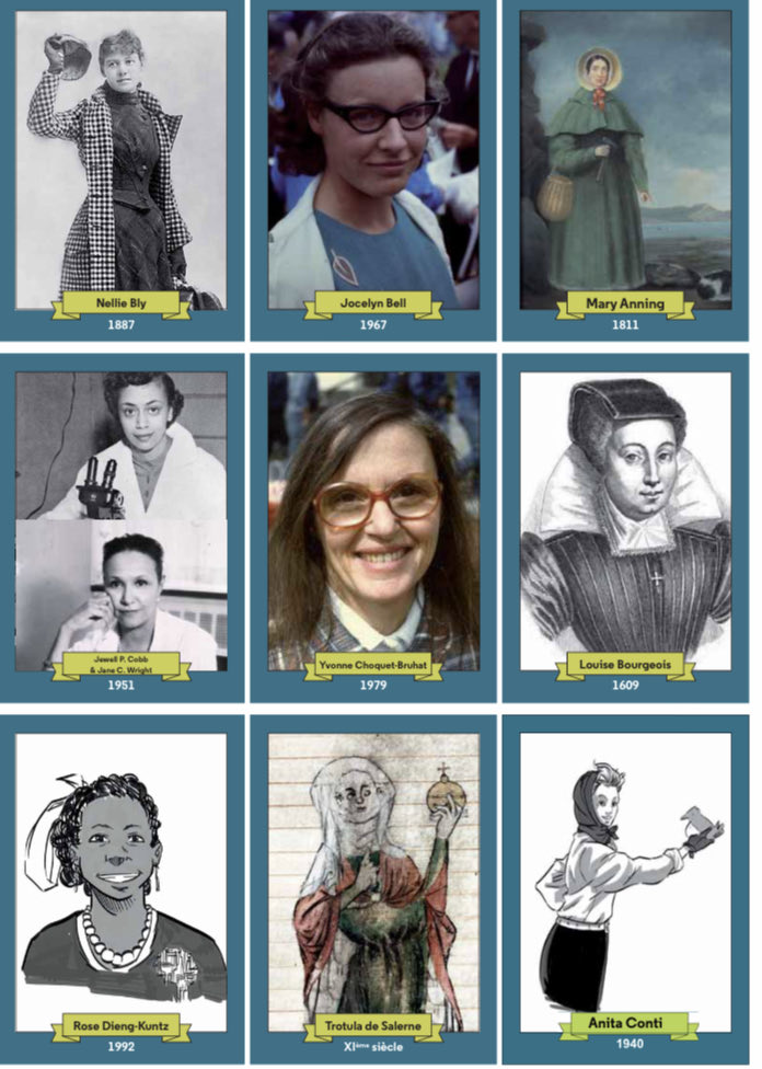 isafil's tweet photo. Magnifique jeu de cartes sur les #femmes scientifiques, proposé par ⁦@CarrNum⁩  et ⁦@citedessciences⁩ 💙

Une activité de référence pour promouvoir l’#égalité fille-garçon et encourager les #sciences

Jeu mis gratuitement à disposition  ici 👉 https://t.co/mnY8Ujj2YK https://t.co/D5aEQ9eeVq