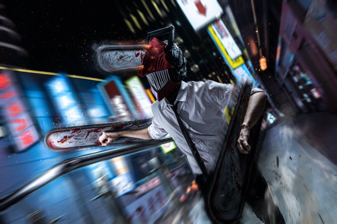 #チェンソーマン  #コスプレ 
更新します☺️

⚡🐶👊🏻👊🏻👊🏻🔪👿 