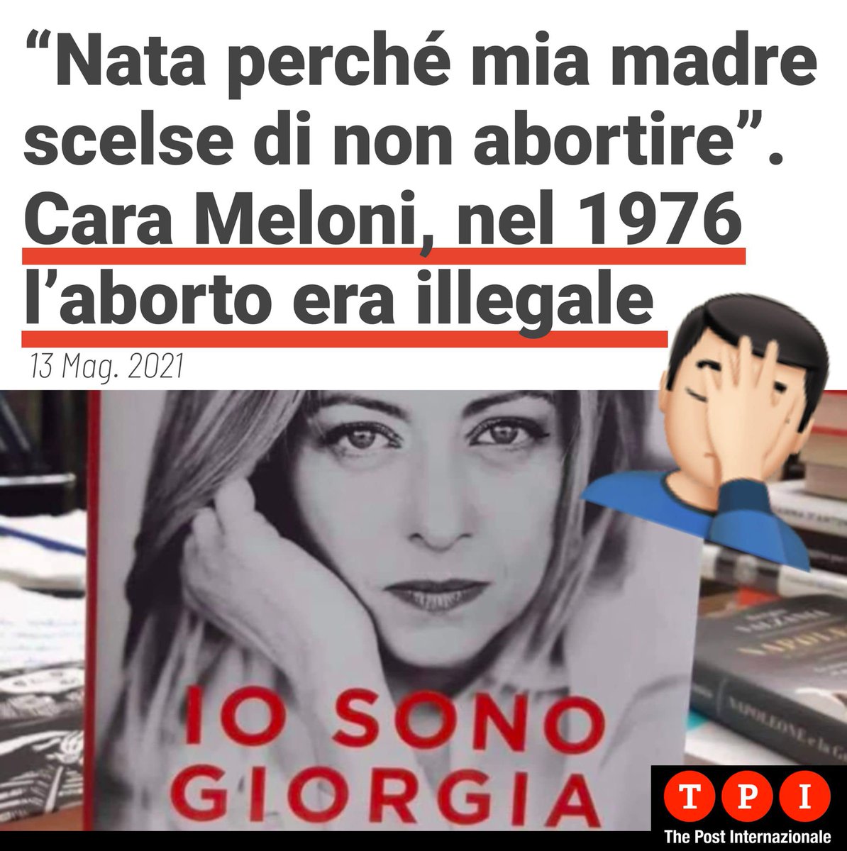 "Nel libro che sto per pubblicare vi dirò sempre tutta la verità. Zero strumentalizzazioni e tanta onestà e trasparenza."
Giorgia Meloni