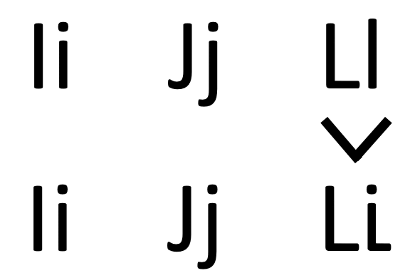 RT @Sam_the_SaImon: My proposal for a redesign of the lowercase L https://t.co/kPSOHKjfYn