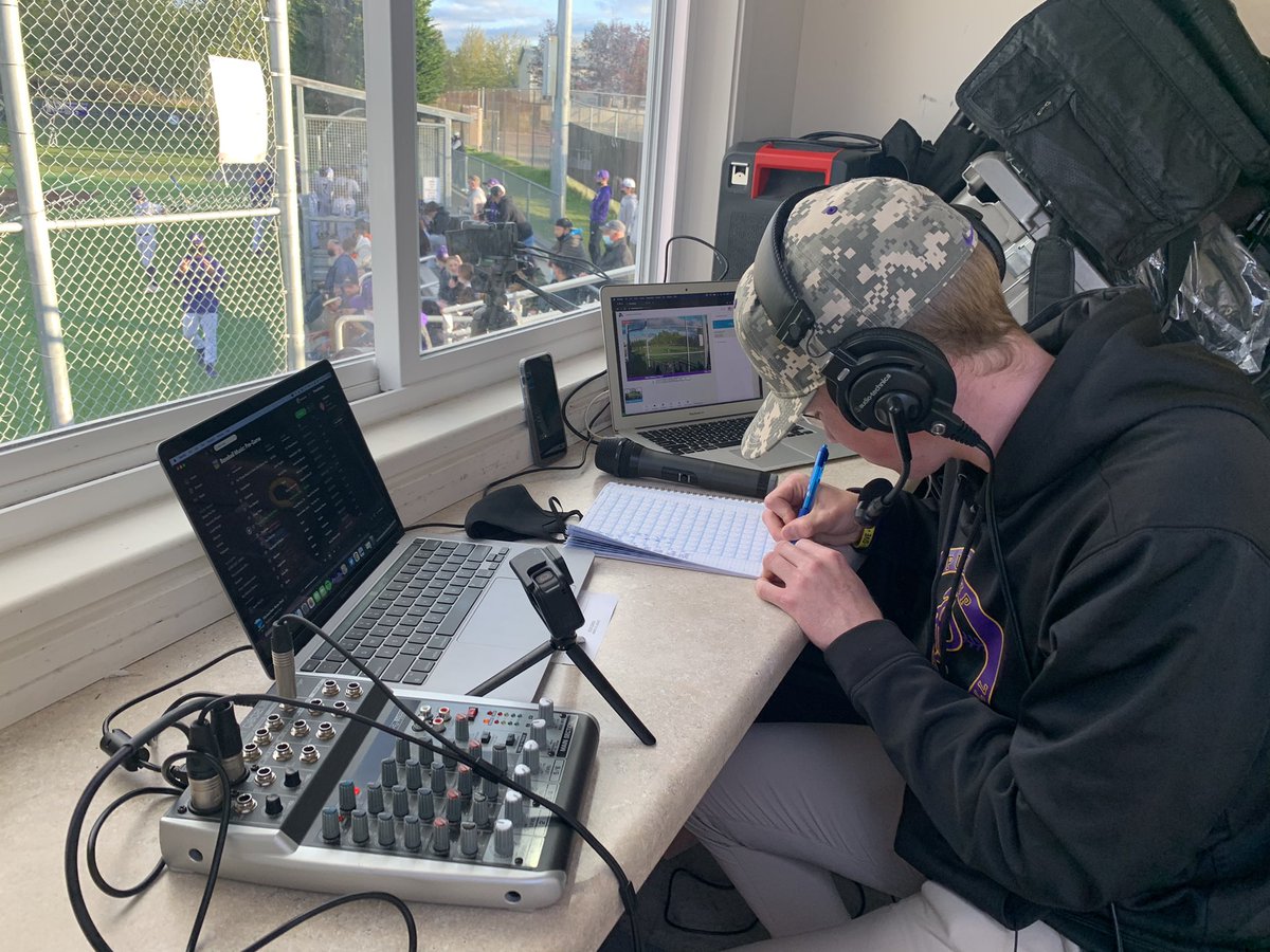 ChrisEgan5's tweet photo. Tonight in the @KING5Sports @KING5Seattle Prep Zone we meet the voice of @TacCCbaseball @SeattleStuds and @SparksStadium @VikingBaseball_  @Tpierce_02 @TPBroadcast ! He started his broadcast career in the 7th grade and is still going strong. His story tonight at 5:45, 9:45, 10:45 https://t.co/cGnS1Pkg7o