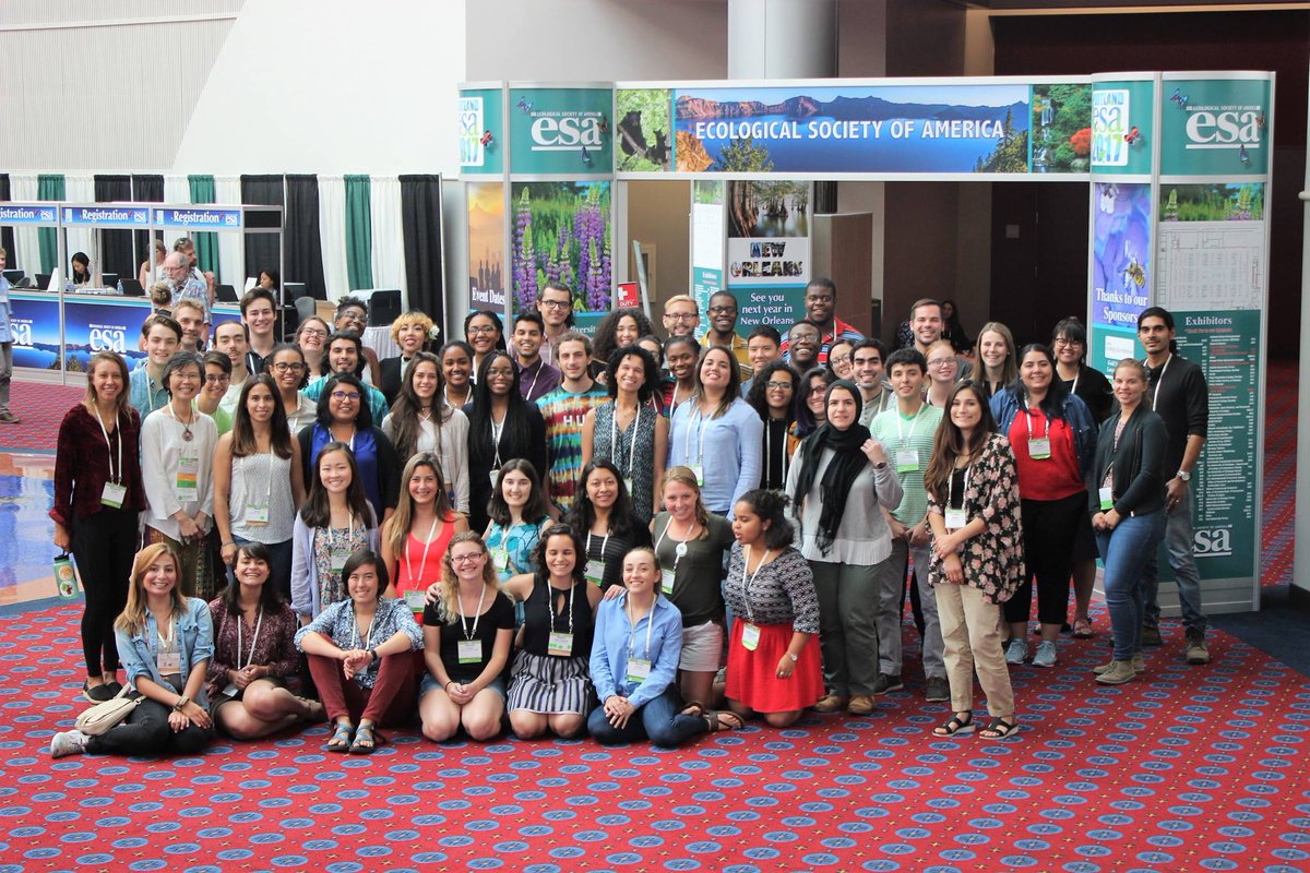 ESA-SEEDS (@esa_seeds) on Twitter photo Apply today for the ESA SEEDS Undergraduate Participation Awards for the 2021 ESA Annual Meeting! Fully funded and mentored experience for the virtual meeting! <a href="/ESA_org/">Ecological Society</a> <a href="/esa_students/">ESA Student Section</a> <a href="/BlackAFinSTEM/">BlackAFinSTEM</a> <a href="/sacnas/">SACNAS</a> <a href="/ESALatAmCarib/">ESA Latin America & the Caribbean Chapter</a> <a href="/ESA_SServices/">ESA Student Services</a>
esa.org/seeds/meetings… Apply today for the ESA SEEDS Undergraduate Participation Awards for the 2021 ESA Annual Meeting! Fully funded and mentored experience for the virtual meeting! <a href="/ESA_org/">Ecological Society</a> <a href="/esa_students/">ESA Student Section</a> <a href="/BlackAFinSTEM/">BlackAFinSTEM</a> <a href="/sacnas/">SACNAS</a> <a href="/ESALatAmCarib/">ESA Latin America & the Caribbean Chapter</a> <a href="/ESA_SServices/">ESA Student Services</a>
esa.org/seeds/meetings…