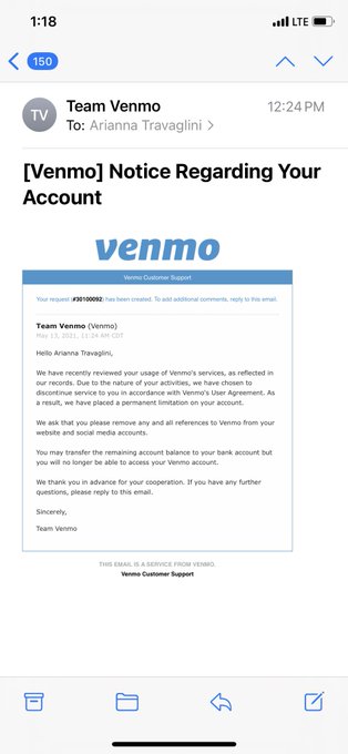 2 pic. I was just kicked off of @venmo for being a *legal* s-x worker. I now can only accept $ via Cash