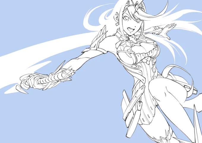 ライトニングバスター #ゼノブレイド2 