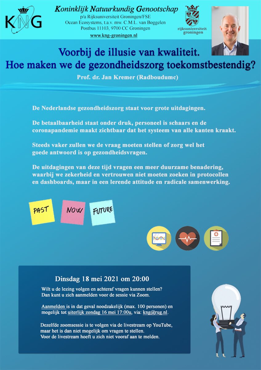 Komende dinsdag om 20.00 uur zal Prof. Jan Kremer de laatste KNG-lezing van dit seizoen verzorgen. Zoals gebruikelijk, is deze voor iedereen gratis online te volgen (kng-groningen.nl/lezing-1844-pr…) <a href="/univgroningen/">University of Groningen</a> <a href="/kng/">Kelly K</a>-groningen <a href="/JKNL/">Jan Kremer</a>