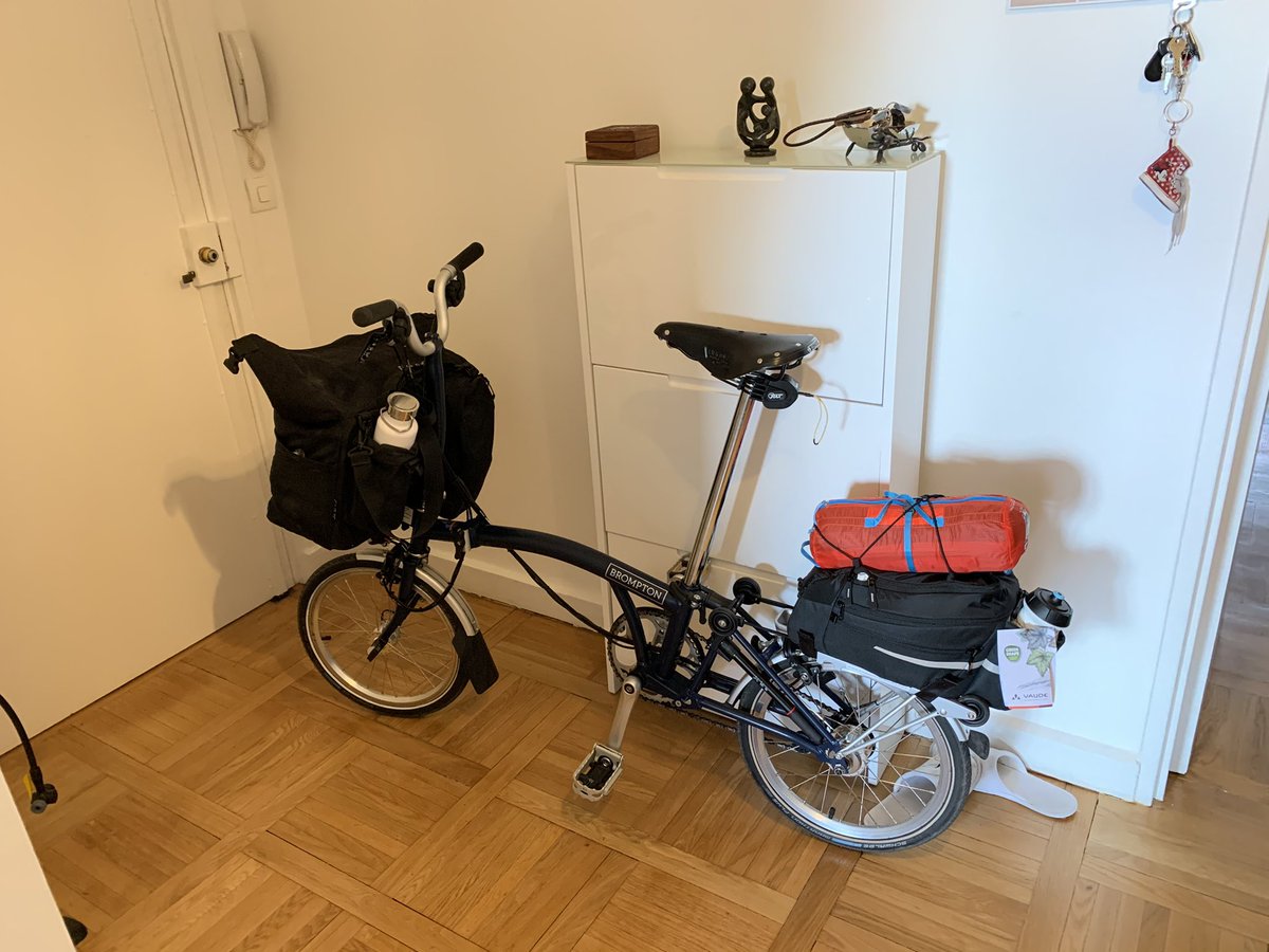 bromptonaddict's tweet photo. Je pars demain trip breton #brompton #voyageavelo #rennes #saintmalo https://t.co/UWWKPmpnkg