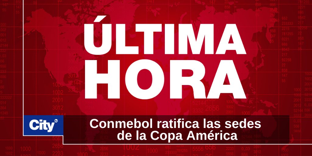 Conmebol ratifica a Argentina y Colombia como las sedes de la Copa América 👉 bit.ly/3eHJFgY