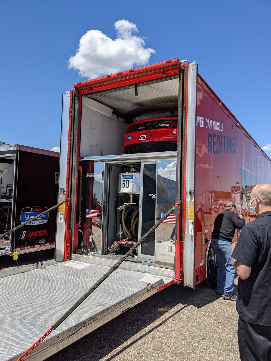 scunleashed's tweet image. The chariot has arrived. @americanwheelm1 @ROUSHPerf @FordPerformance