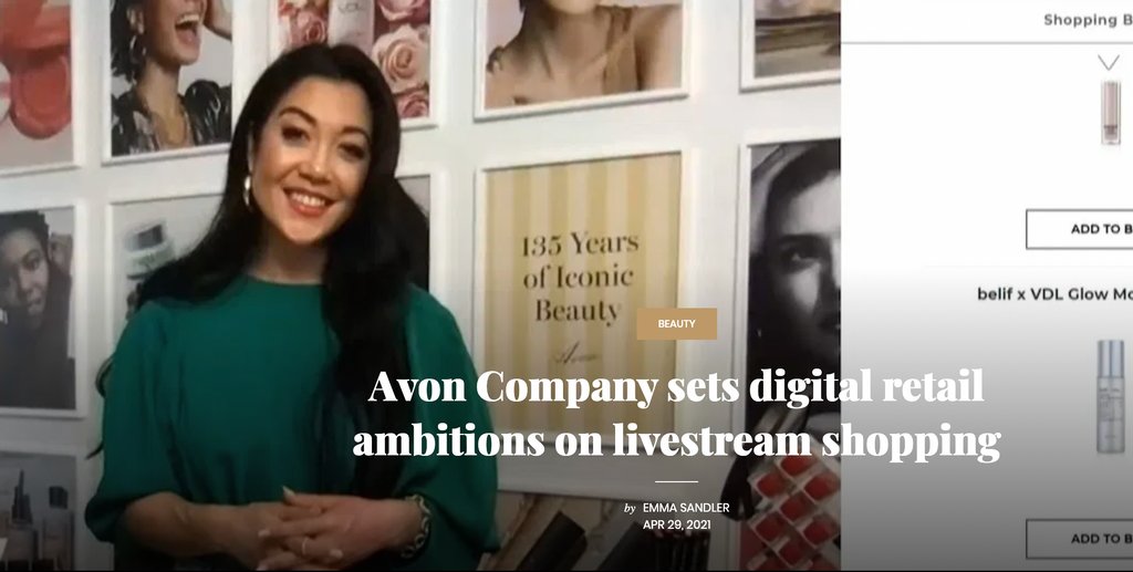 net_influencer_'s tweet photo. Avon Company sets digital retail ambitions on livestream shopping - Glossy:

👉🏼  Read the full story:

https://t.co/oCFyY2wbw5

#influencermarketing #influencer #avon #skincare #shopping #livestream

@AvonInsider @beautycounterhq  @dermalogica @QVC
@jasonsigala @schillian https://t.co/kN1mIMPfCB