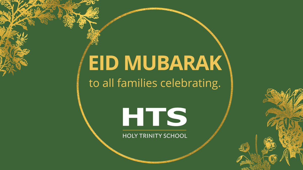 Eid Mubarak to all families celebrating!