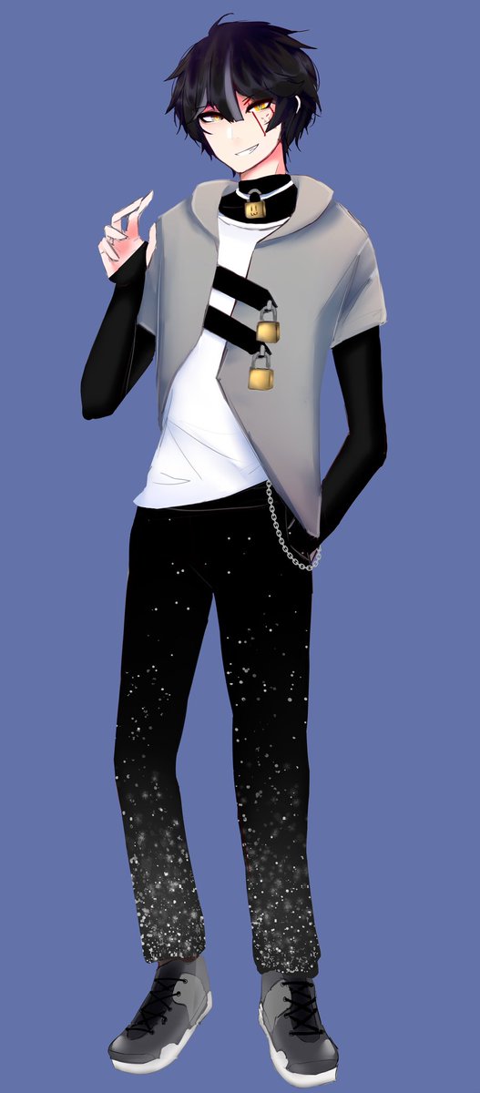 CafeMarigoldVG's tweet photo. ✧༝———˚* 8th Member *˚———༝✧
 
@claudolockly is a Poltergeist, sometimes a lock, mercenary/information broker. Now at our cafe!

He'll gladly listen to stories and trade information among clients during work. https://t.co/BJ6eAg0FYC