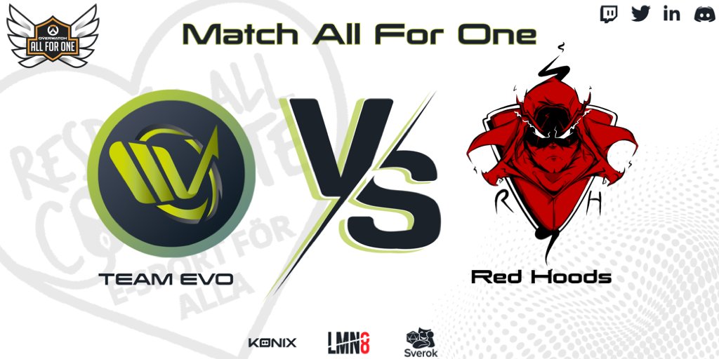TeamEvoAB's tweet photo. Pssst la commu !

Plus qu’une petite heure avant le commencement du match #AllForOne de notre LineUp #Overwatch !

Ils affrontent l’équipe #RedHoods.

🎬- Match à 21h
🗺- 4 maps
Bon courage aux deux équipes, rendez-vous dans la soirée pour les résultats
@PlayAllForOneFR #WeAreEvo https://t.co/PpdZglqkvj