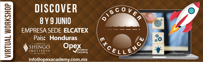 OpexAcademy's tweet photo. Taller Descubre la Excelencia basada en el Modelo Shingo - https://t.co/UbSLyFfI4z https://t.co/uEHBj3AHfV