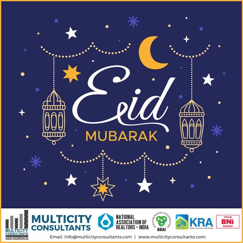 MulticityRealty's tweet photo. Eid Mubarak https://t.co/So3VBfWm4t