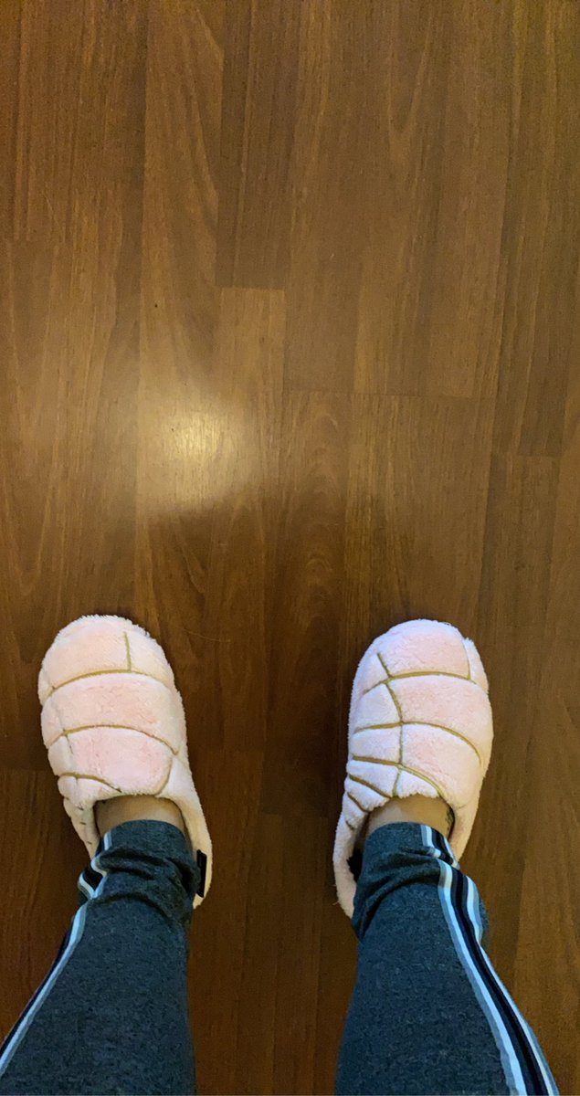 AnnieBanana95's tweet photo. Your name brand slippers ain’t shit compared to my concha slippers #conchaslippers #pink #Slippers #mexistuff #ifyouknowyouknow https://t.co/5CMVFrLdO8