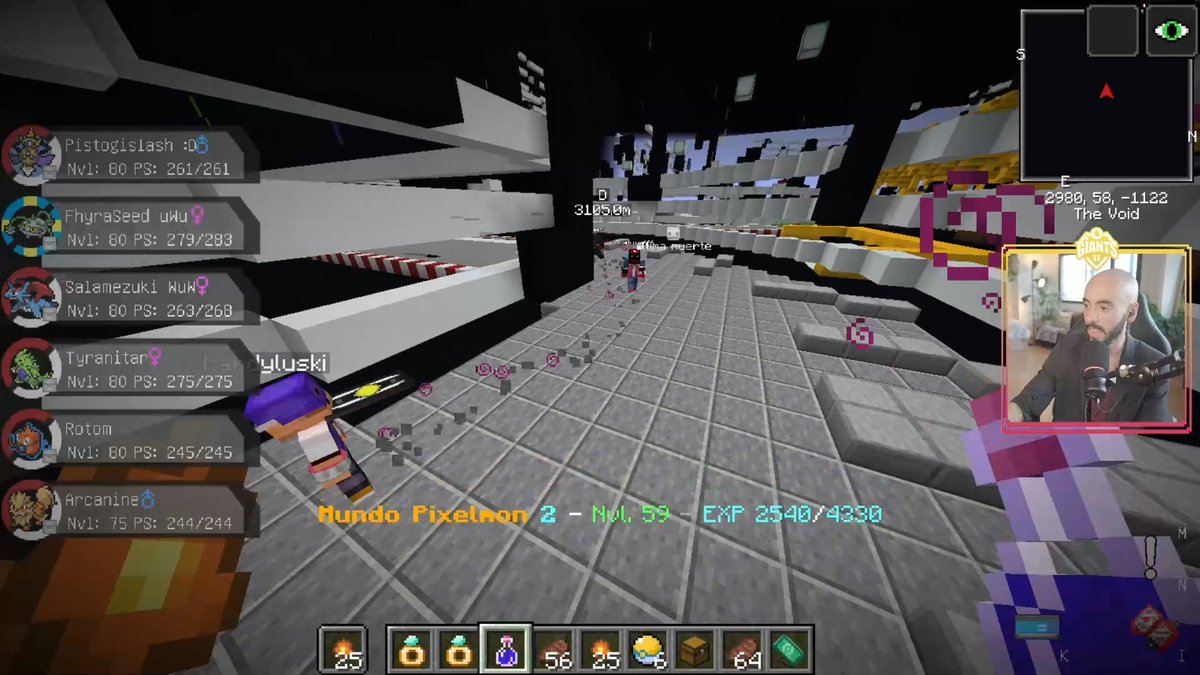 Diegox_es's tweet photo. 🔰 Circuito Musica Carrera MP2 🔰
🏆 Ganaste @Hardyluski llegaste primero sin embargo... se van al Combate SINGLES ⚔
☠ @mery_soldier
☠ @FolagoR
Dios #MundoPixelmon2 #MundoPixelmon2Rebirth 😰 esta siendo increible y muchas SORPRESAS https://t.co/PtC3CjH9it