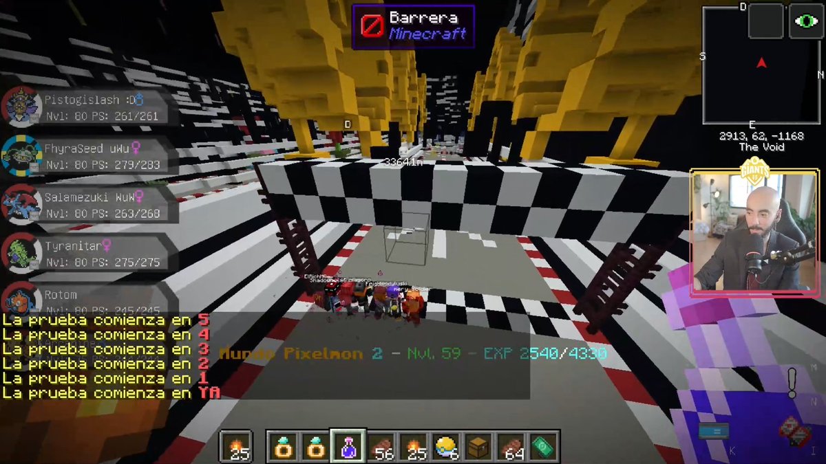 Diegox_es's tweet photo. 🔰 Circuito Musica Carrera MP2 🔰
🏆 Ganaste @Hardyluski llegaste primero sin embargo... se van al Combate SINGLES ⚔
☠ @mery_soldier
☠ @FolagoR
Dios #MundoPixelmon2 #MundoPixelmon2Rebirth 😰 esta siendo increible y muchas SORPRESAS https://t.co/PtC3CjH9it