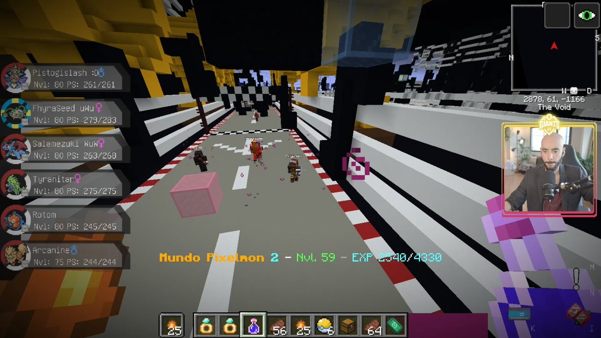 Diegox_es's tweet photo. 🔰 Circuito Musica Carrera MP2 🔰
🏆 Ganaste @Hardyluski llegaste primero sin embargo... se van al Combate SINGLES ⚔
☠ @mery_soldier
☠ @FolagoR
Dios #MundoPixelmon2 #MundoPixelmon2Rebirth 😰 esta siendo increible y muchas SORPRESAS https://t.co/PtC3CjH9it