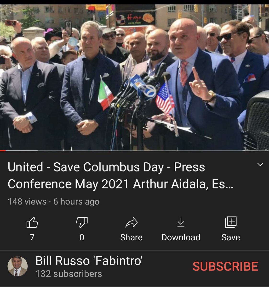 ABKLawNYC's tweet photo. United - Save Columbus Day - Press Conference - 

Italian-American Leaders united to demand Mayor de Blasio &amp; school leaders restore Columbus Day in our schools 

@fabintro 
@ArthurAidala 
#KeepColumbus #NY #NYC #ItalianAmerican #ColumbusDay 

https://t.co/EQDj1pjiNy https://t.co/KpzzoKUgTb