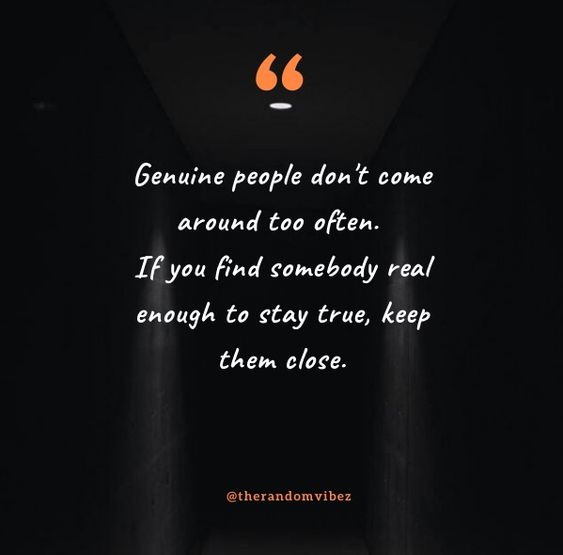 genuine people quotes